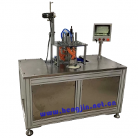 Semi-automatic earloop welding machine